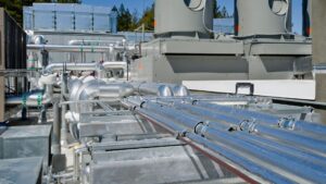 roof of commercial building