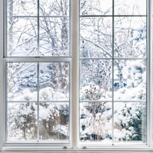 window in winter
