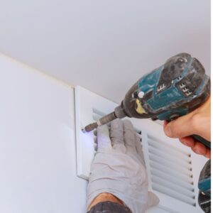 fixing a vent