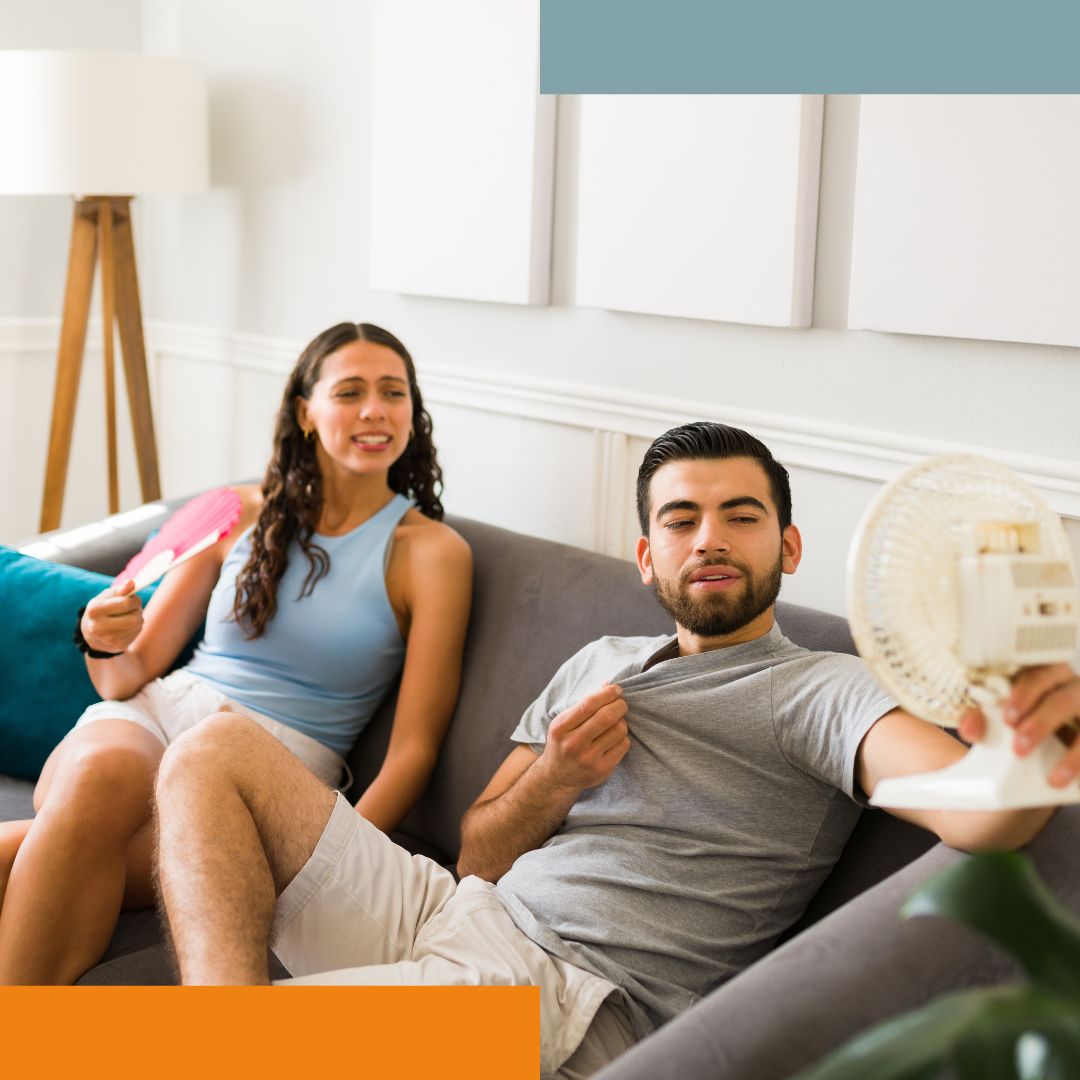 couple overheated with broken AC